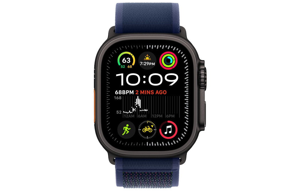 Pasek do Apple Watch (42/44/45/49mm) S/M Zielony (Tytan naturalny) neutralna węglowo przyjazny wybór dla osób dbających o środowisko odnawialne źródła energii dostarczona bez transportu lotniczego