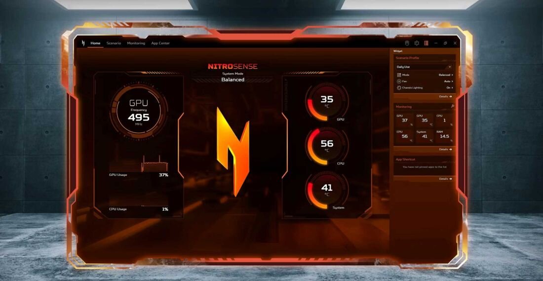 Laptop ACER Nitro V 14 - NitroSense