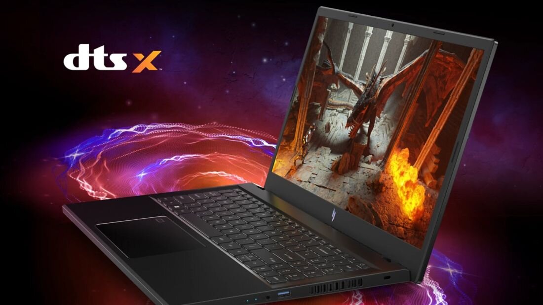 Ноутбук ACER Nitro V 15 ANV15-51 - DTS X: Ultra Audio   
