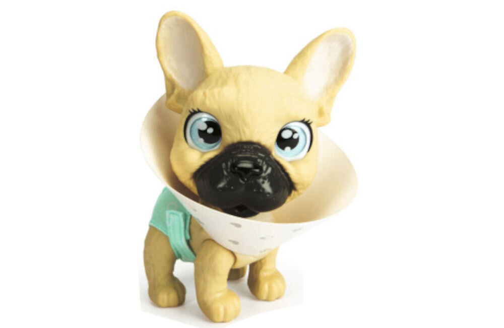 Zestaw weterynarza SIMBA Pamper Petz 105950056 uroczy mały Buldog Francuski Weterynarz przyjemny w dotyku lekki wygodny dla dziecięcych rączek