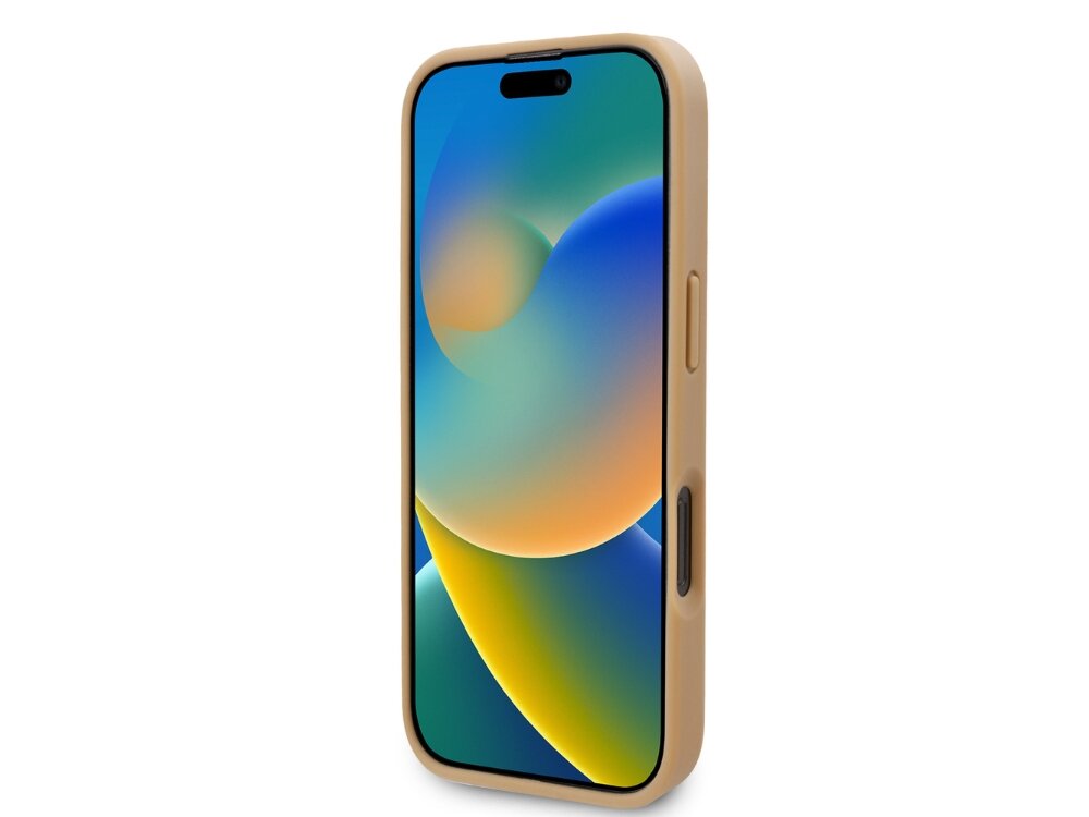 Etui KARL LAGERFELD Leather Monogram Metal Logo MagSafe do Apple iPhone 16 Pro Beżowy
            trwałość ranty ochrona wstrząsy