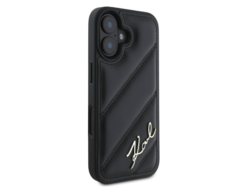 Etui KARL LAGERFELD Quilted Signature
            przeszycia minimalizm logo estetyka