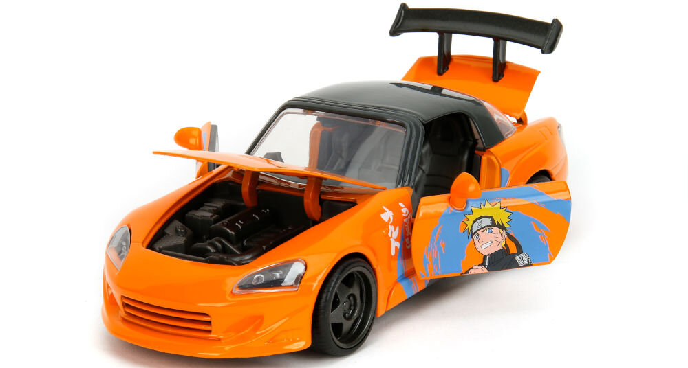 Samochód JADA TOYS Naruto 2001 Honda S2000 + figurka 253255084 autentycznośc zgodność z oryginałem dla dzieci powyżej 8 roku życia