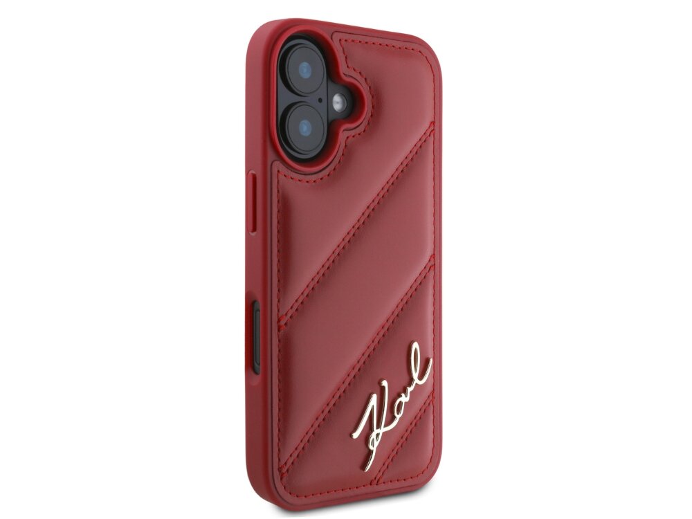 Etui KARL LAGERFELD Quilted Signature
            przeszycia minimalizm logo estetyka