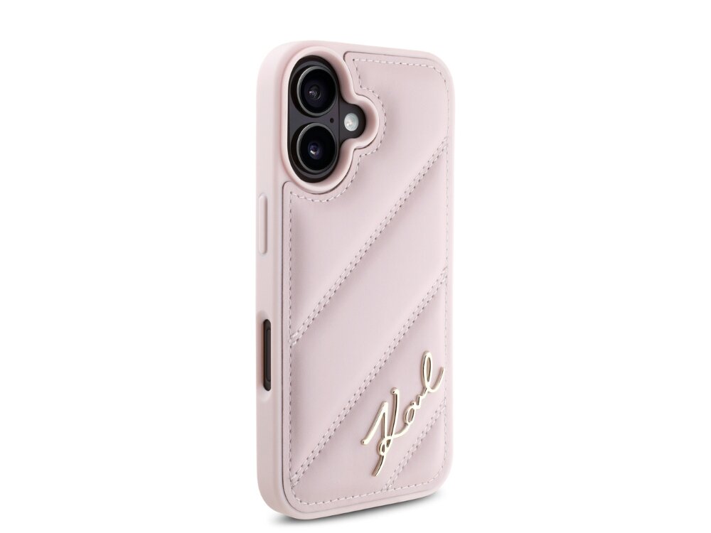 Etui KARL LAGERFELD Quilted Signature
            przeszycia minimalizm logo estetyka