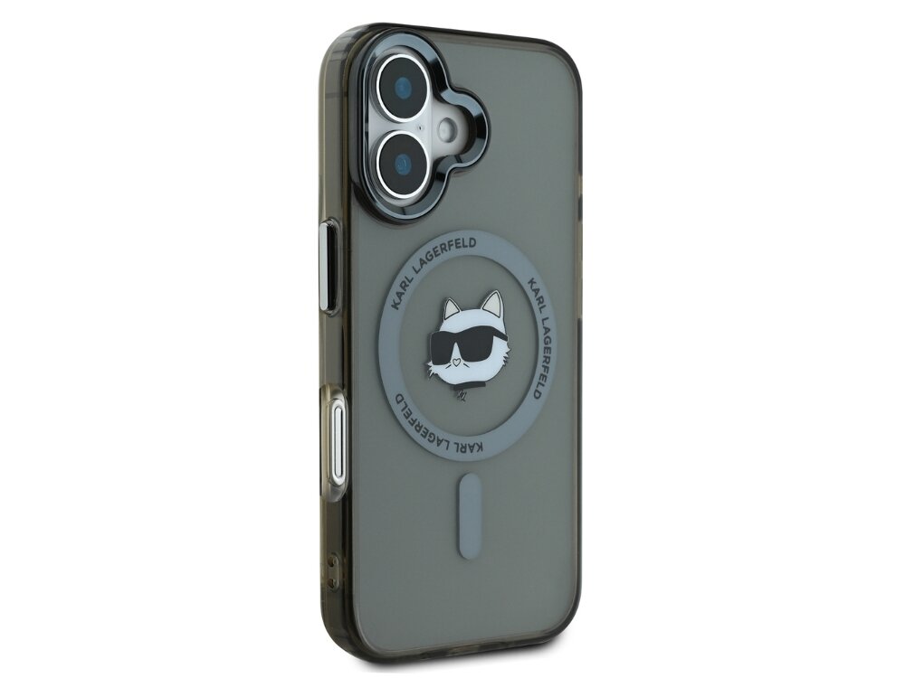 Etui KARL LAGERFELD IML Metal Choupette Head MagSafe
            elegancja metal nadruk ranty magsafe