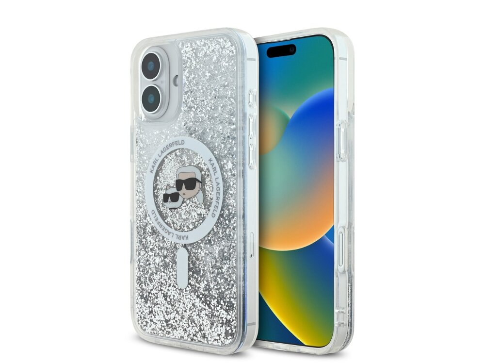 Etui KARL LAGERFELD Liquid Glitter Karl&Choupette Head MagSafe
            etui krawędzie akcesoria bezpieczeństwo magsafe