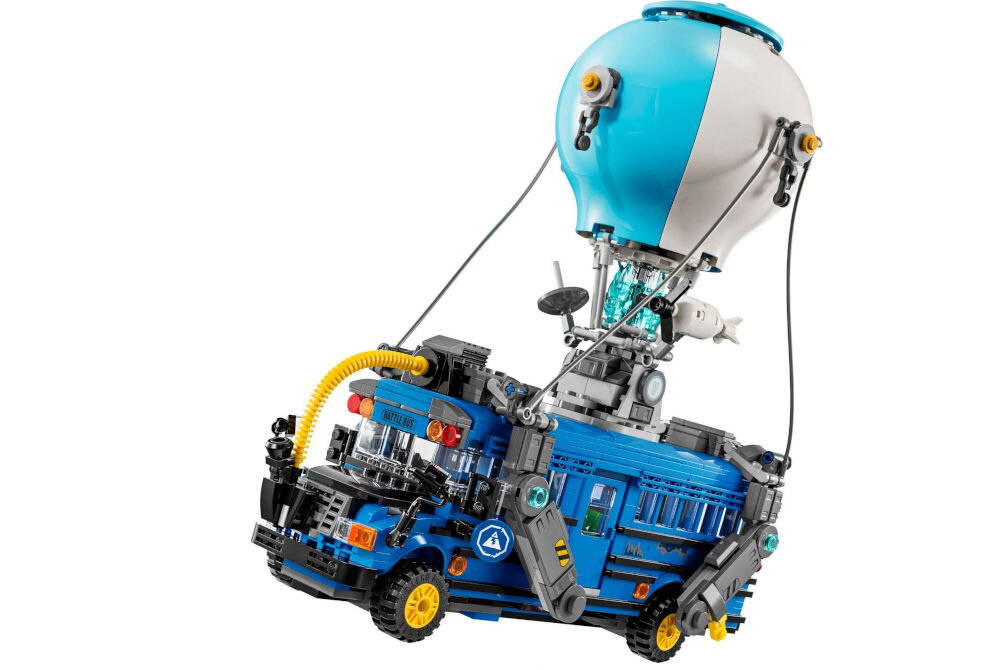 LEGO 77073 Fortnite Bus bojowy szczegółowy projekt,
który pozwala sprawdzić swoje umiejętności budowania