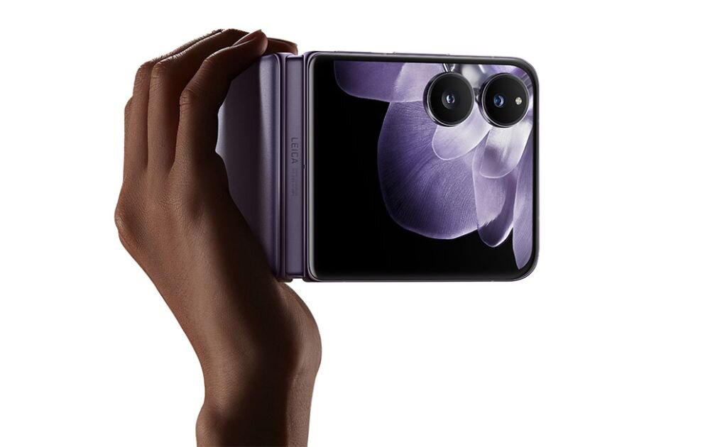Smartfon XIAOMI Mix Flip grubosc szerokosc waga niewielkie rozmiary