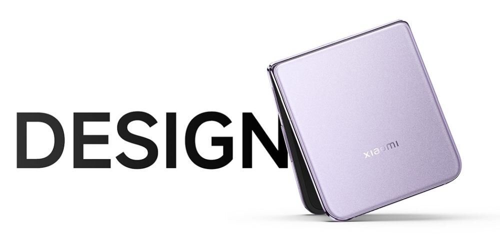Smartfon XIAOMI Mix Flip perspektywa wewnetrzny zewnetrzny