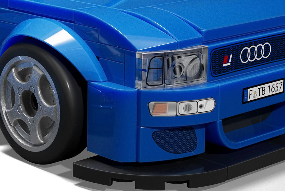 Klocki plastikowe MEGA Hot Wheels Audi Avant RS2 HRY19 pomysł na prezent motoryzacja samochody