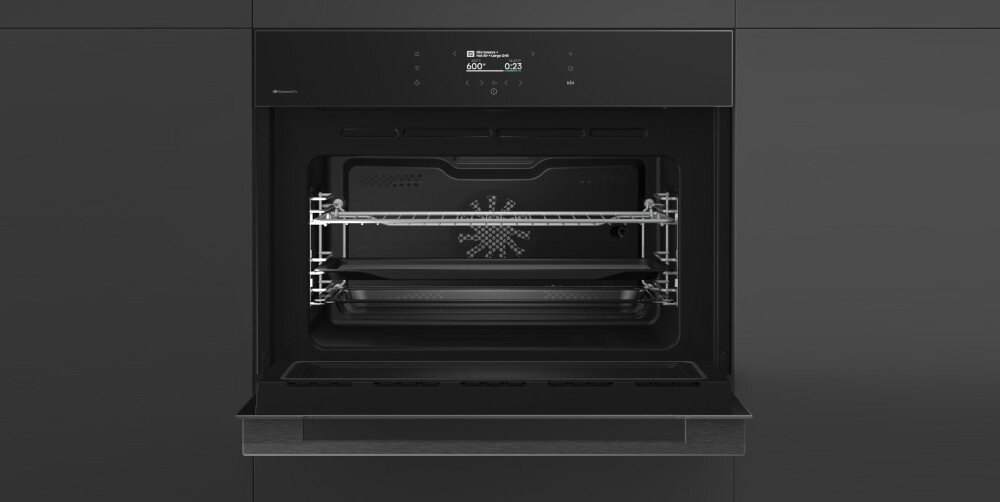 Piekarnik HISENSE BIM406A8B pojemność wnętrze funkcje 50 l grill mikrofala grzałka góra dół termoobieg programy Technologie