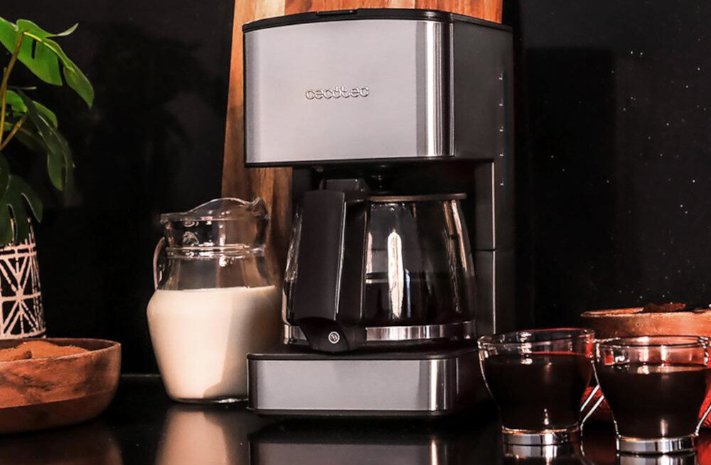 Ekspres CECOTEC Coffee 56 Drop Wygoda w codziennym użyciu do 6 filiżanek kawy jednocześnie pojemność