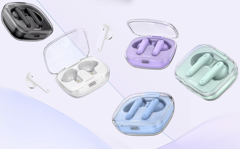 Słuchawki USAMS US-BE16 słuchawki bezprzewodowe dokanałowe wygodne