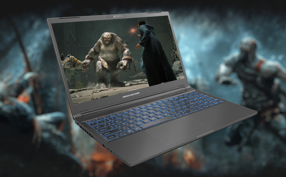 Laptop DREAMMACHINES RT3050-15PL37 15.6 144Hz R7-7735HS 32GB RAM 1TB SSD GeForce RTX3050 opis