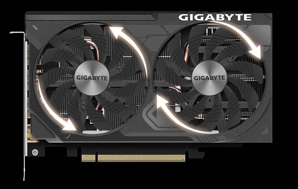 Karta graficzna GIGABYTE GeForce RTX 4070 WindForce 2X OC V2 12GB - Smooth Airflow 