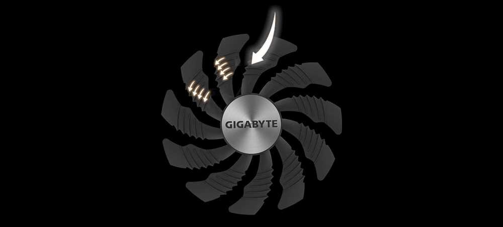 Karta graficzna GIGABYTE GeForce RTX 4070 WindForce 2X OC V2 12GB - Unique Blade Fan 