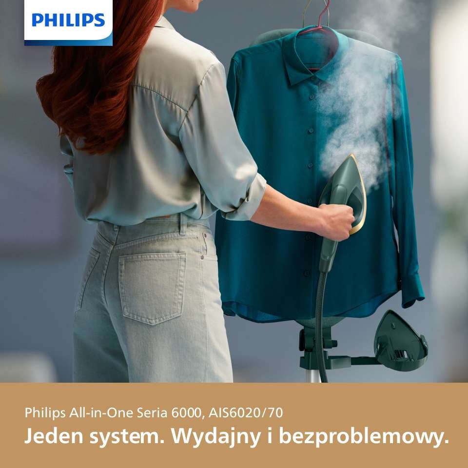 System do prasowania All-in-One Philips dostępny w sklepach Media Expert System do prasowania All-in-One Philips dostępny w sklepach Media Expert