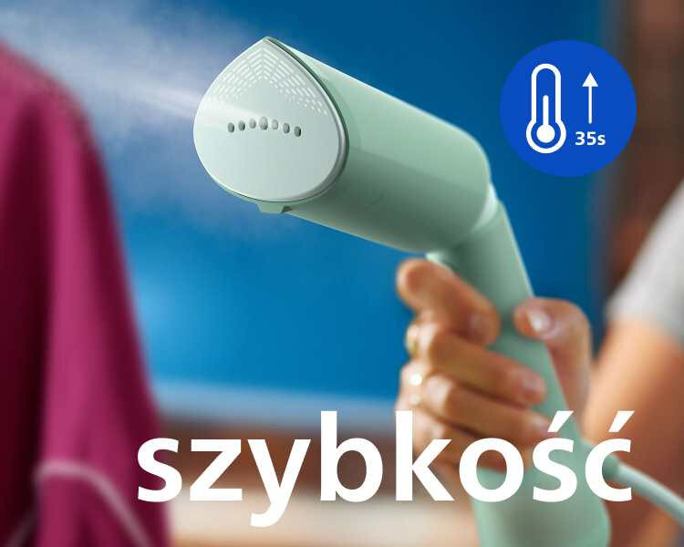 Parownica do ubrań gotowa do użycia w kilka chwil Parownica do ubrań gotowa do użycia w kilka chwil