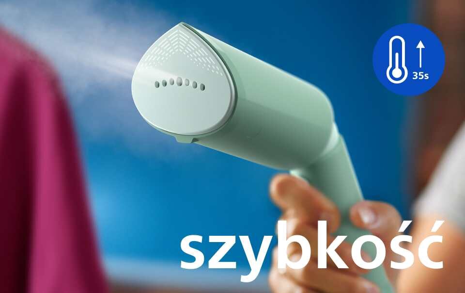 Parownica do ubrań gotowa do użycia w kilka chwil Parownica do ubrań gotowa do użycia w kilka chwil