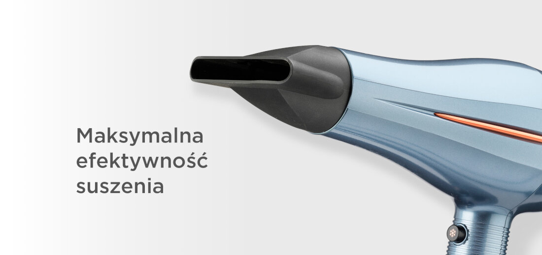 Suszarka BABYLISS D251PE Denim Luxe Maksymalna efektywność suszenia koncentrator włosy strumień powietrza