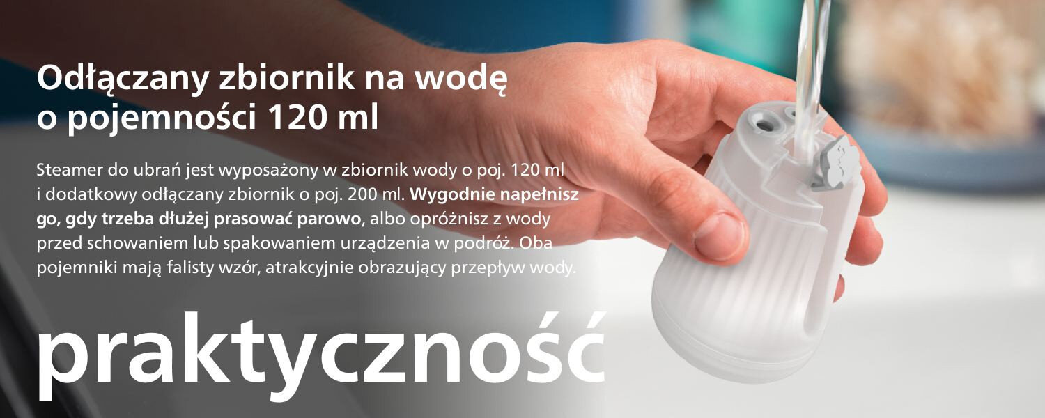 Odłączany zbiornik na wodę Odłączany zbiornik na wodę