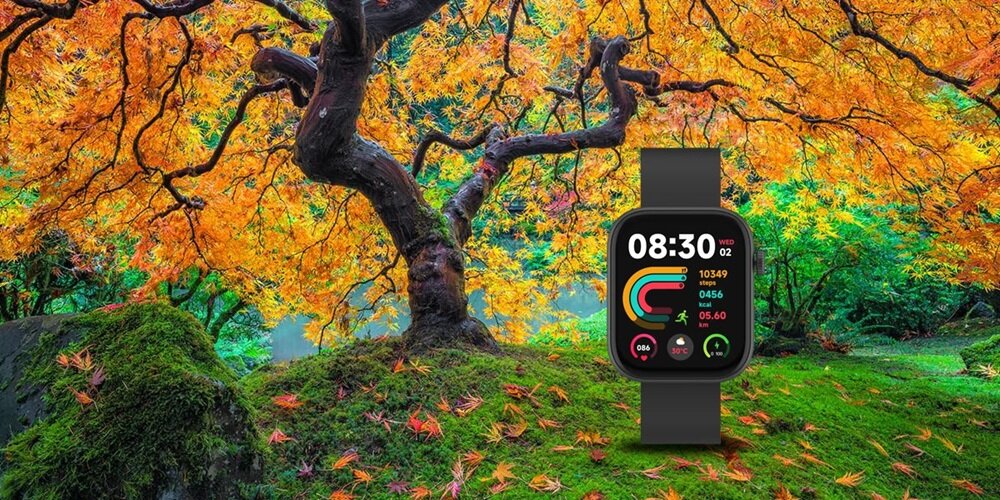 Smartwatch DENVER SWC-185RO Różowe złoto czujniki tetna, ciśnienia krwi, poziomu tlenu, monitorowanie snu, analiza aktywności, dbanie o zdrowy tryb życia