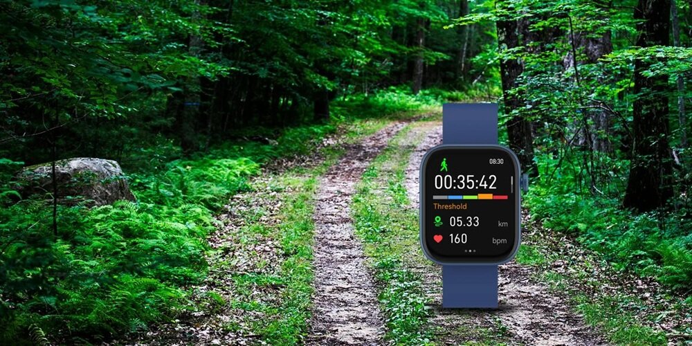 Smartwatch DENVER SWC-185RO Różowe złoto wsparcie podczas aktywności fizycznej, szczegółowe dane z treningów, dla każdego