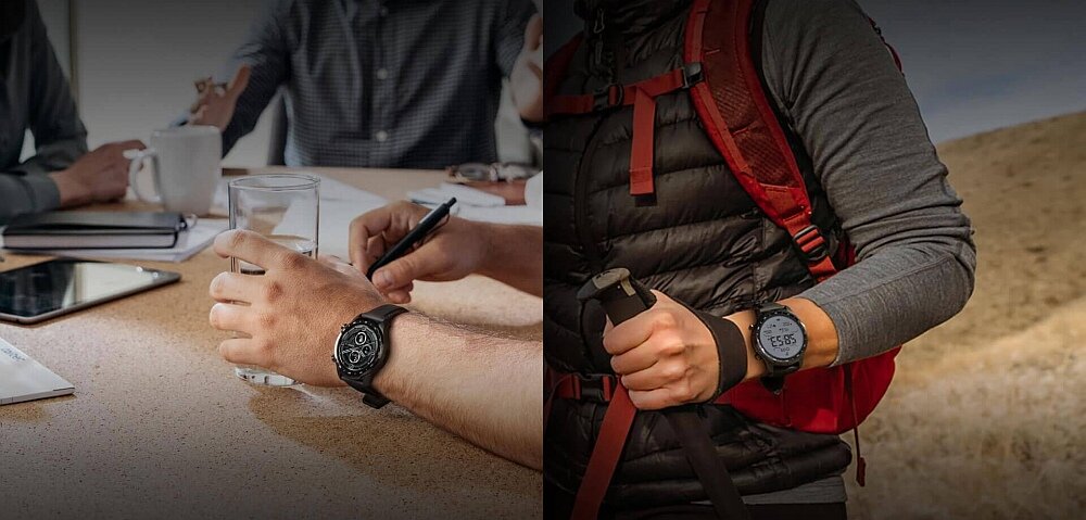 Smartwatch TICWATCH Pro 3 GPS ekran bateria sport czujniki tlen krew puls zdrowie pasek smartfon