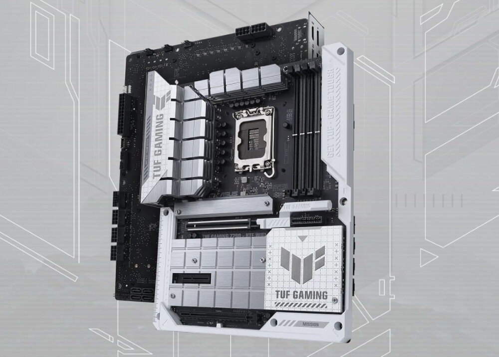 Komputer MAD DOG Powered by Asus GT302BTFWH-I01DR32 i7-14700KF 32GB RAM 2TB SSD GeForce RTX4070Ti Super Wi-Fi płyta główna kompatybilność układ zasilania łączność Wi-Fi