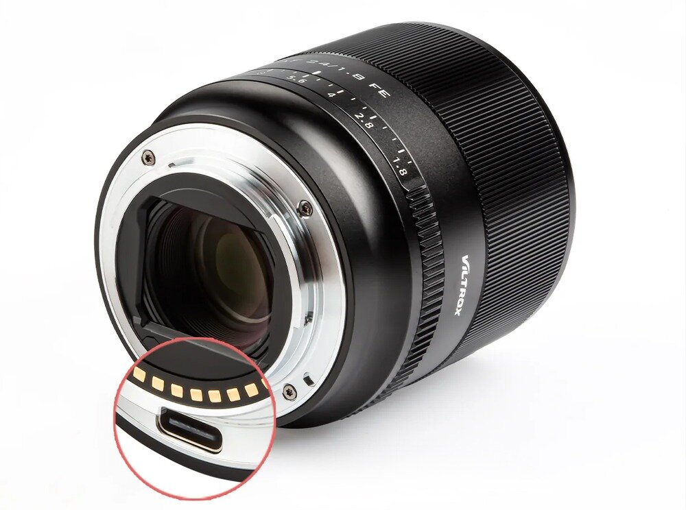 Obiektyw VILTROX AF 28mm f-1.8 port USB-C, aktualizacja firmware, zgodność z Nikon Z