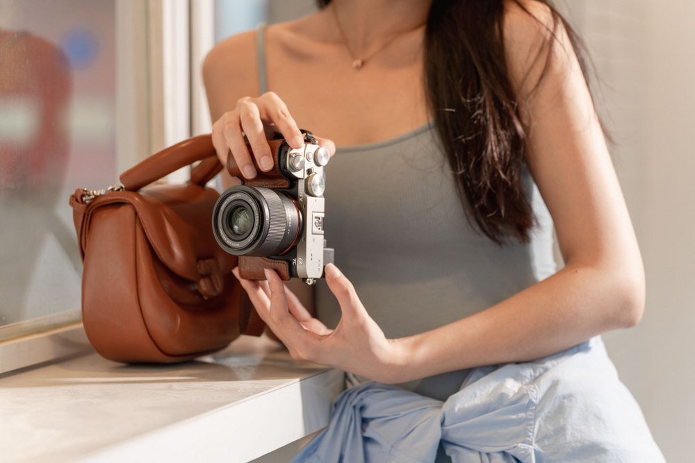 Obiektyw VILTROX AF 40mm f-2.5 wygodny 