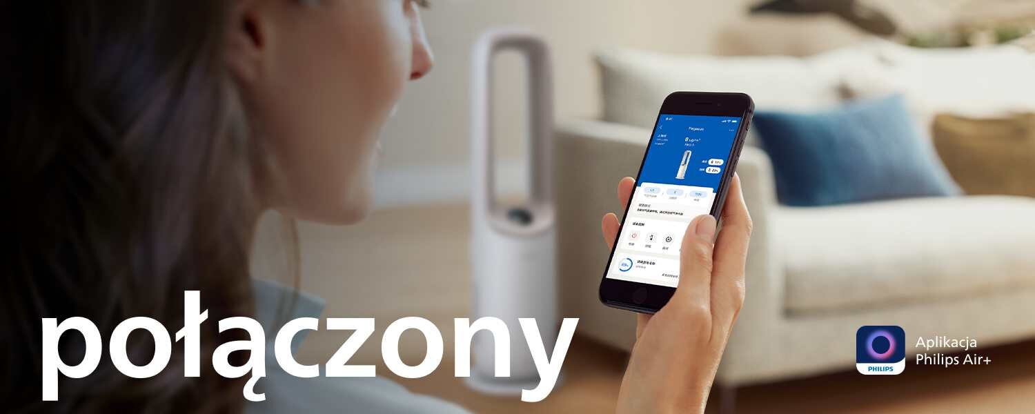 Połączenie z aplikacją Air+ Połączenie z aplikacją Air+
