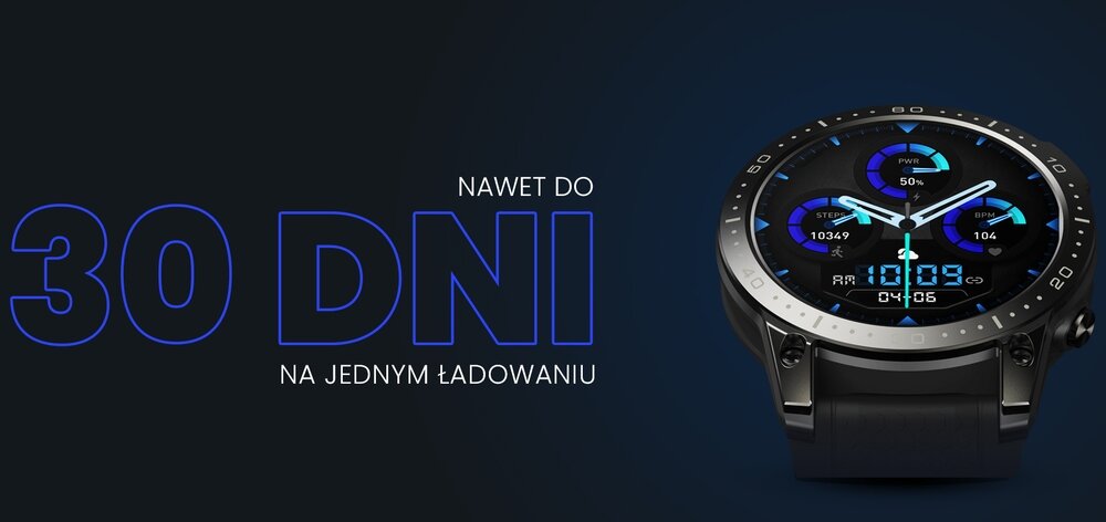 Smartwatch Zeblaze Ares 3 pojemny akumulator