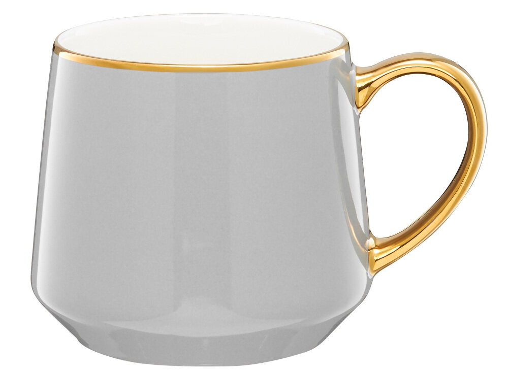 Kubek AMBITION Royal 43614 Szaro-złoty pojemność napoje Różnorodność kolorystyczna kolekcja zalecane mycie ręczne