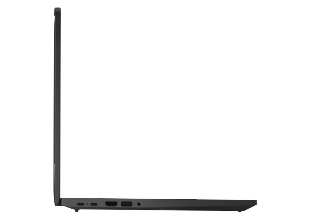 Laptop LENOVO ThinkPad T16 Gen 3 Dwa porty USB-A (USB 3.2 Gen 1, 5Gbps) Always On Dwa porty USB-C Thunderbolt 4 DisplayPort 2.1 HDMI 2.1 rozdzielczość 4K 60 Hz