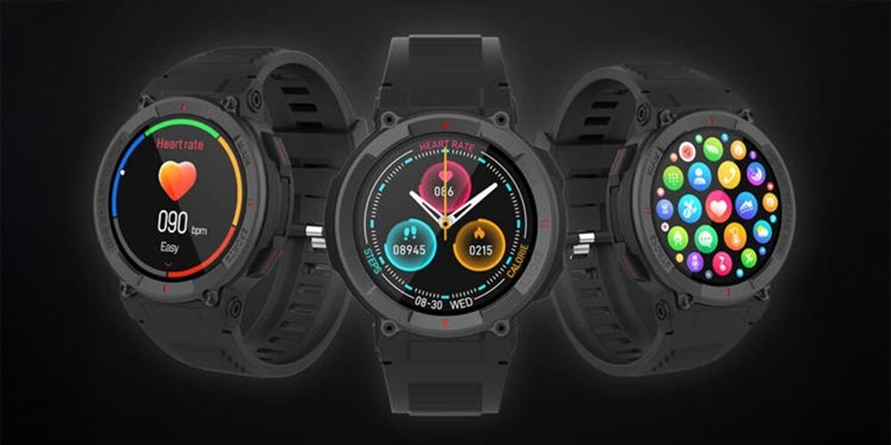 Smartwatch DENVER SWG-339 Czarny pojemna bateria, wodoszczelność, odporność na kurz, w każdych warunkach