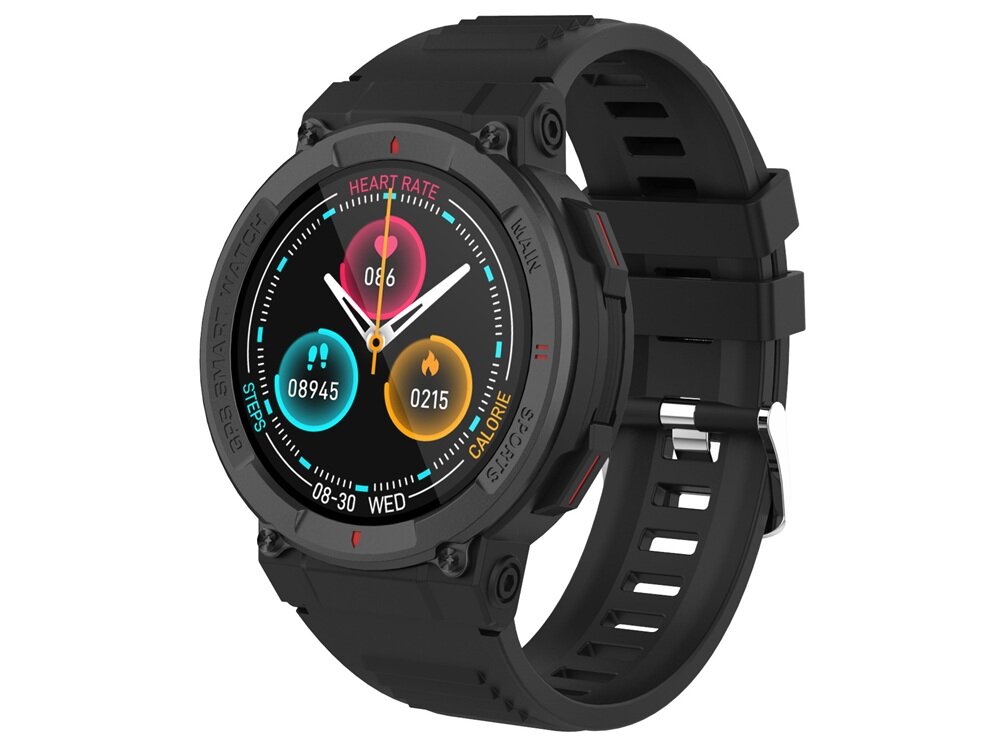 Smartwatch DENVER SWG-339 Czarny zintegrowany z aplikacją, analiza wyników treningu, monitorowanie postępów, personalizacja tarcz zegarka, funkcjonalność i styl