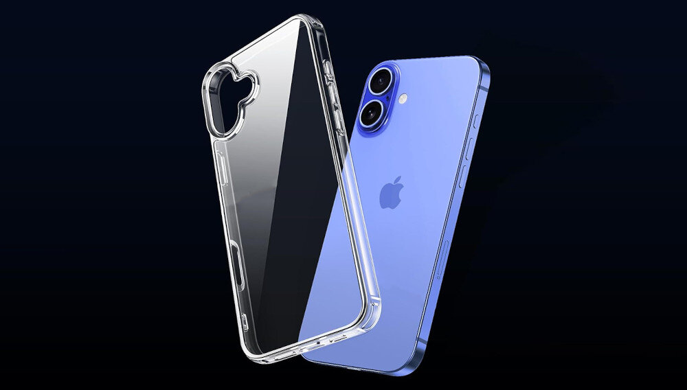 ETUI ROCK PURE DO APPLE IPHONE 16 PLUS PRZEZROCZYSTY przezroczystość Krystaliczna bez zakrywania telefonu