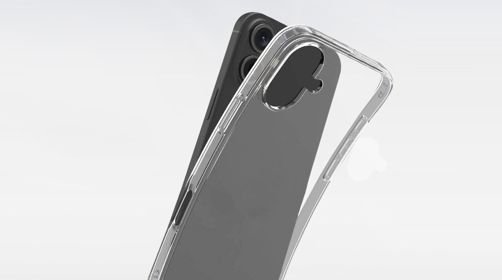 ETUI ROCK PURE DO APPLE IPHONE 16 PLUS PRZEZROCZYSTY dopasowanie do dłoni wygodne użytkowanie faktura