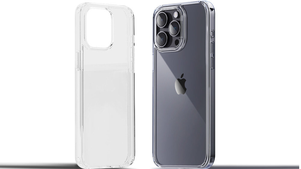 ETUI ROCK PURE DO APPLE IPHONE 16 PRO MAX PRZEZROCZYSTY ochrona wstrząsy uderzenia zadrapania precyzyjne wykonanie