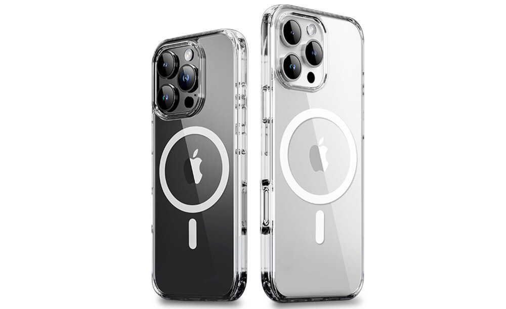 Etui ROCK Crystal MagSafe do Apple iPhone 16 Pro Przezroczysty ochrona wstrząsy wygoda użytkowania precyzyjne wykończenie