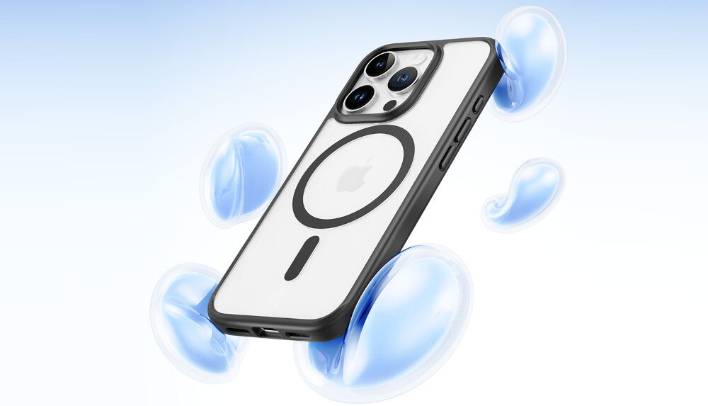 Etui ROCK Guard MagSafe Stand do Apple iPhone 16 Pro miękkie krawędzie amortyzacja wstrząsów