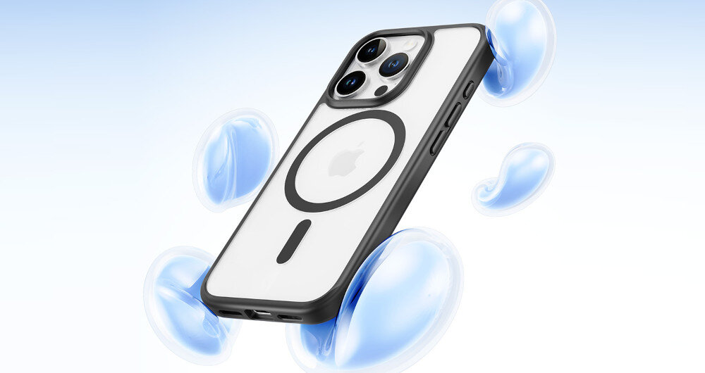 Etui ROCK Guard MagSafe Stand do Apple iPhone 16 Pro Max miękkie krawędzie amortyzacja wstrząsów