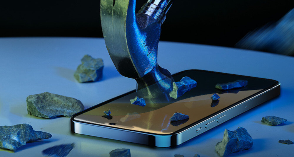 Szkło hartowane ROCK Anti Spy do Apple iPhone 16 Pro Privacy ochrona 9H trwałość zabezpieczenie przed zarysowaniami