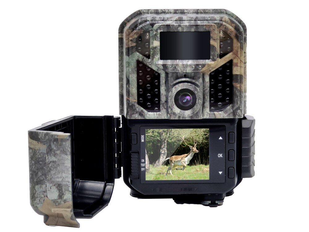 Fotopułapka BRAUN Scouting Cam Black 800 5K montaż na drzewie mikrofon głośnik baterie AA