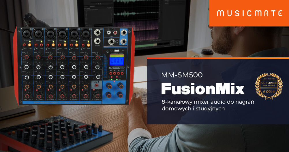 Mikser audio MUSICMATE MM-SM500 FusionMix