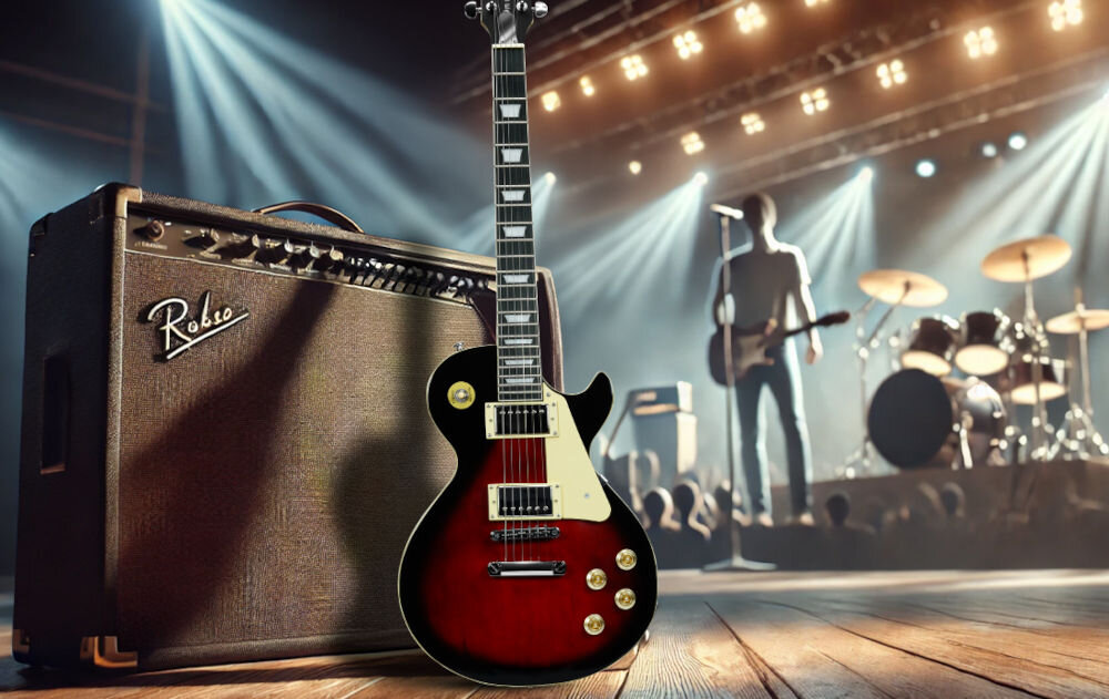 Gitara elektryczna MUSICMATE MM-G220-CS ToneLegend Wiśniowy