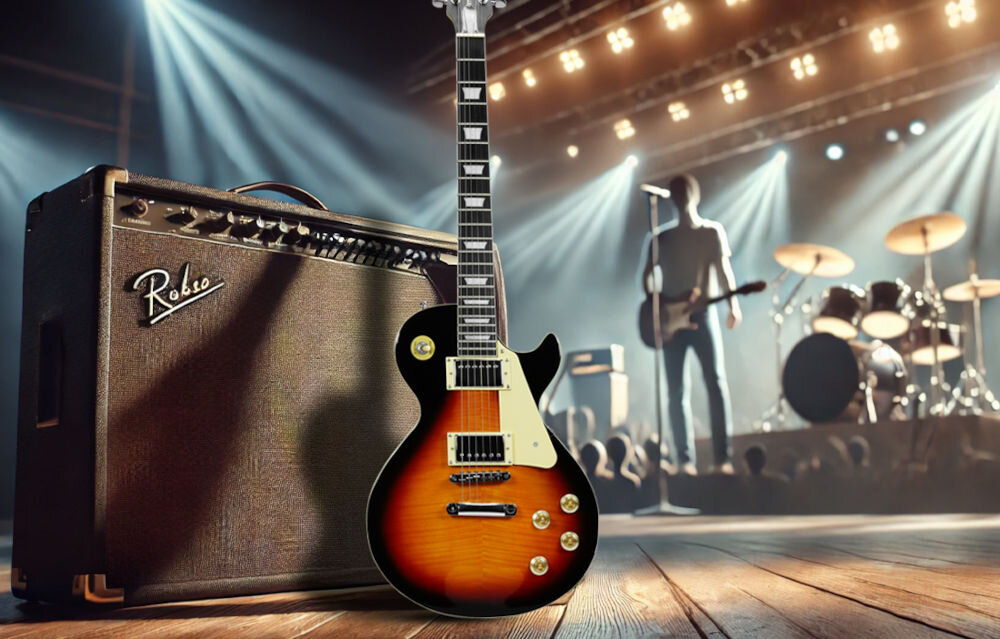 Gitara elektryczna MUSICMATE MM-G220-YS ToneLegend Żółty
