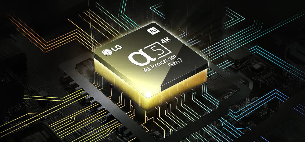 Телевізор LG 55UT81006LA – процесор α5 4K Gen7 зі штучним інтелектом